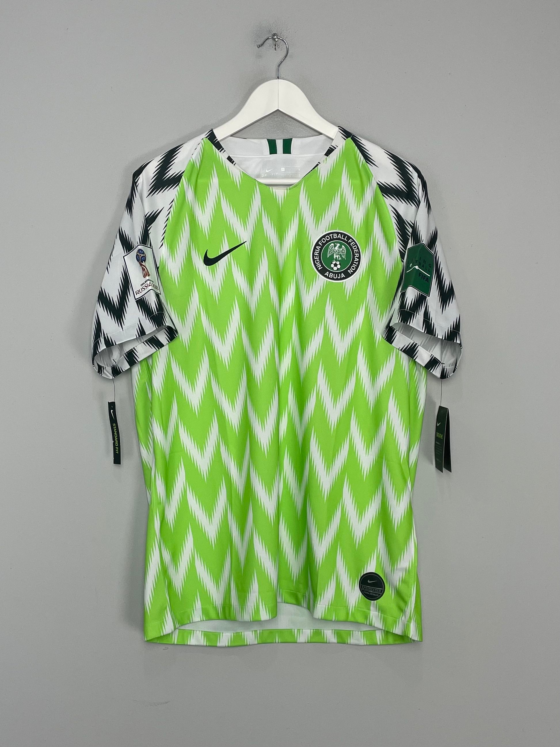 2018/19 NIGERIA *BNWT* HOME SHIRT (L) NIKE