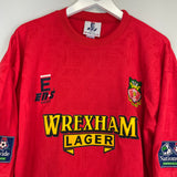 1996/97 WREXHAM *MINT* HOME SHIRT (L) EN-S