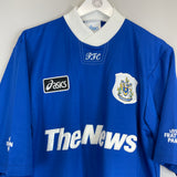 1995/97 PORTSMOUTH *MINT* HOME SHIRT (L) ASICS