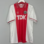 1989/91 AJAX HOME SHIRT (L) UMBRO