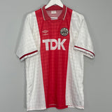 1989/91 AJAX HOME SHIRT (L) UMBRO