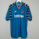 1997/99 MANCHESTER CITY HOME SHIRT (XL) KAPPA