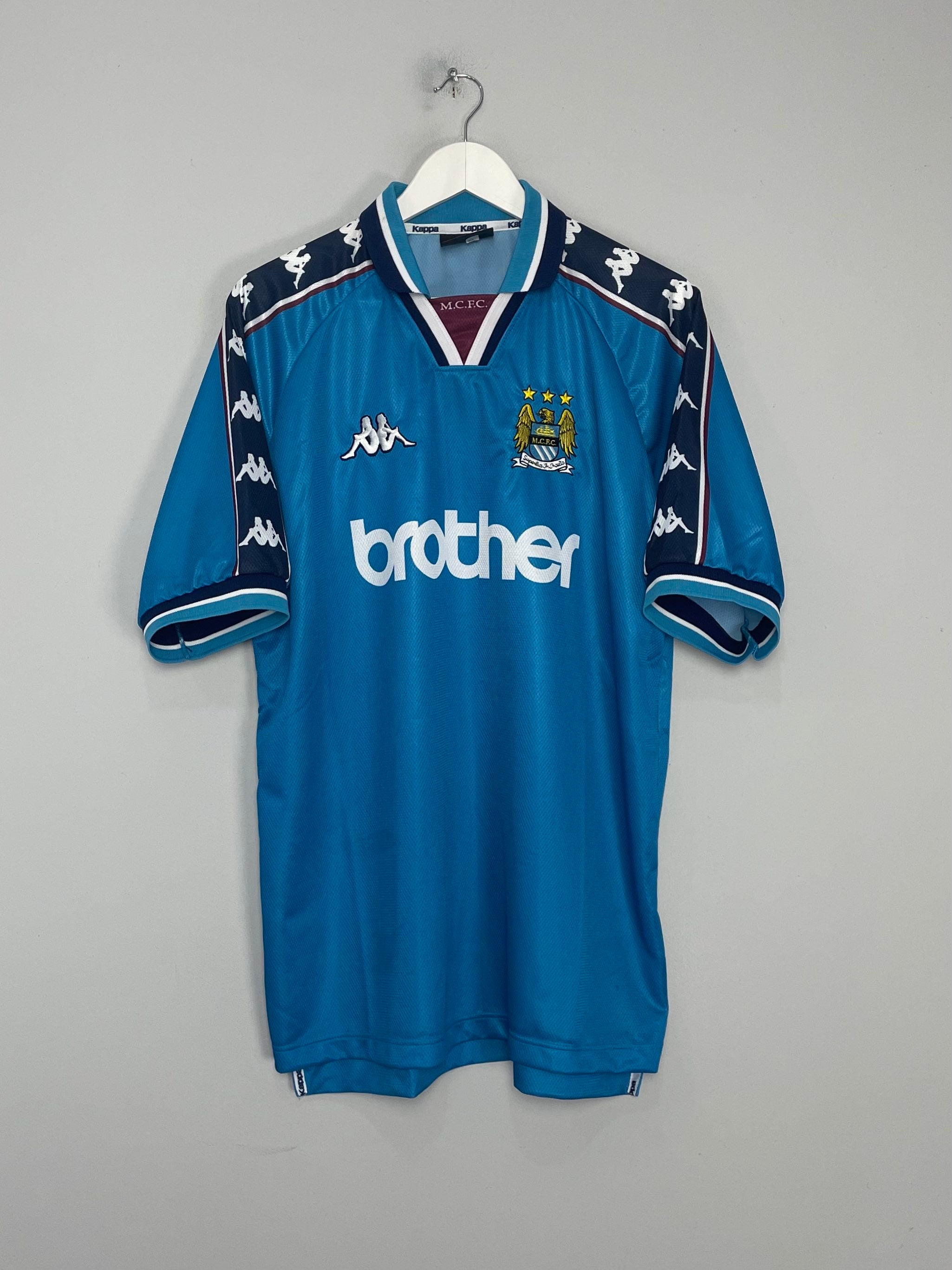 1997/99 MANCHESTER CITY HOME SHIRT (XL) KAPPA