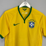 2014/15 BRAZIL *AUTHENTIC* HOME SHIRT (S) NIKE