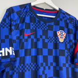 2020 CROATIA PRE-MATCH TRAINING SHIRT (XL) NIKE