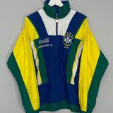 1991/94 BRAZIL TRACK JACKET (L) UMBRO