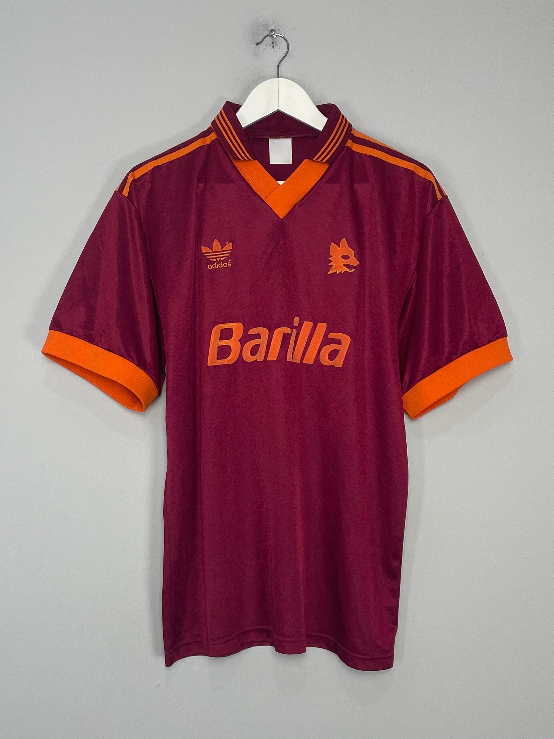 1992/94 ROMA HOME SHIRT (L) ADIDAS