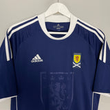 2010/11 SCOTLAND HOME SHIRT (M) ADIDAS