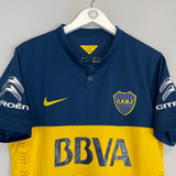 2013/14 BOCA JUNIORS *PLAYER ISSUE* HOME SHIRT (M) NIKE