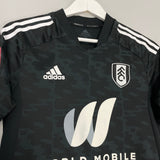 2021/22 FULHAM CARVALHO #28 *MATCH ISSUE* FA CUP AWAY SHIRT (S) ADIDAS