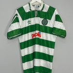 1991/92 CELTIC HOME SHIRT (M) UMBRO