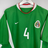 2003/04 MEXICO R.MARQUEZ #4 HOME SHIRT (L) NIKE