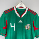 2010 MEXICO R.MARQUEZ #4 HOME SHIRT (M) ADIDAS