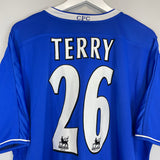 2003/05 CHELSEA TERRY #26 HOME SHIRT (XXL) UMBRO