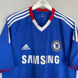 2010/11 CHELSEA DROGBA #11 HOME SHIRT (M) ADIDAS