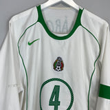 2005/06 MEXICO R.MARQUEZ #4 L/S AWAY SHIRT (L) NIKE