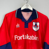 1996/97 YORK CITY *MINT* HOME SHIRT (L) ADMIRAL