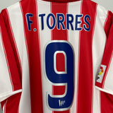 2003/04 ATLETICO MADRID F.TORRES #9 *BNWT* HOME SHIRT (L) NIKE