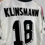 1994/96 GERMANY KLINSMANN #18 HOME SHIRT (M) ADIDAS