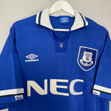 1993/95 EVERTON HOME SHIRT (XL) UMBRO