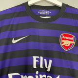 2012/13 ARSENAL L/S AWAY SHIRT (M) NIKE