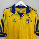 1998/99 SWEDEN HOME SHIRT (L) ADIDAS