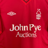 2012/13 NOTTINGHAM FOREST HOME SHIRT (M) UMBRO