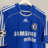 2006/08 CHELSEA SHEVCHENKO #7 C/L HOME SHIRT (XL) ADIDAS