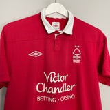 2011/12 NOTTINGHAM FOREST HOME SHIRT (M) UMBRO