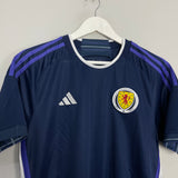 2022/23 SCOTLAND HOME SHIRT (M) ADIDAS