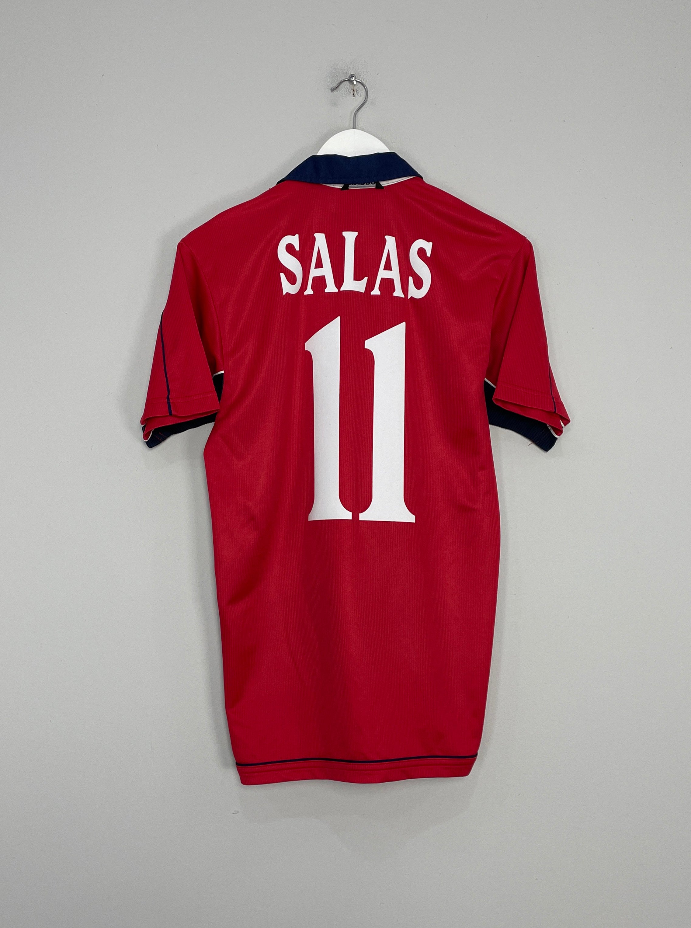 2000/03 CHILE SALAS #11 HOME SHIRT (S) UMBRO