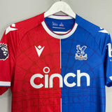 2023/24 CRYSTAL PALACE HOME SHIRT (M) MACRON