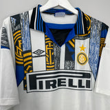 1995/96 INTER MILAN AWAY SHIRT (XL) UMBRO