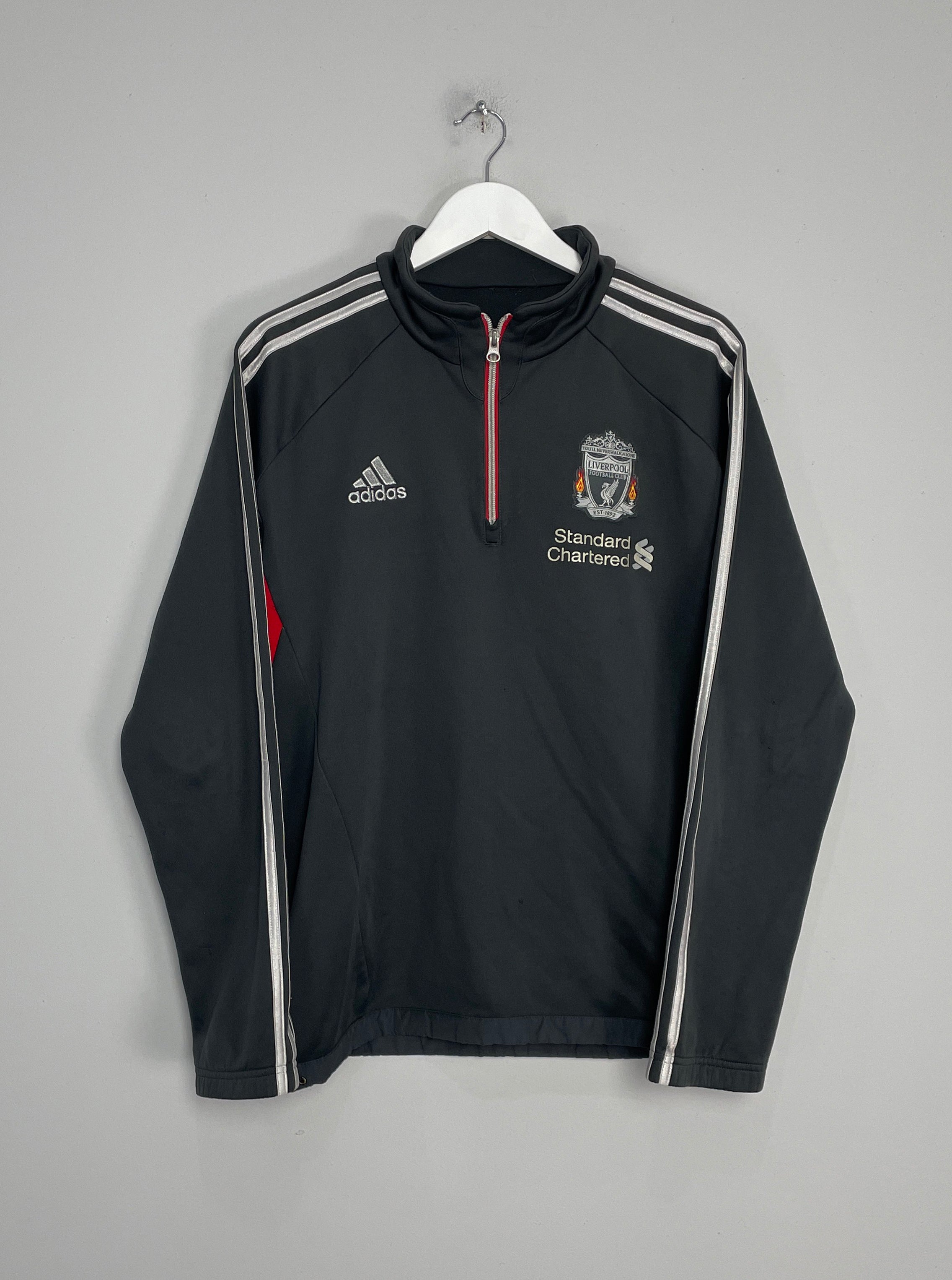 2011/12 LIVERPOOL 1/4 ZIP JACKET (M) ADIDAS