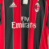 2012/13 AC MILAN L/S C/L HOME SHIRT (S) ADIDAS