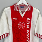 1996/97 AJAX HOME SHIRT (XL) UMBRO