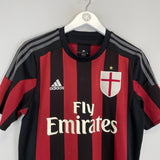 2015/16 AC MILAN HOME SHIRT (M) ADIDAS