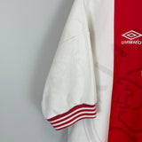 1996/97 AJAX HOME SHIRT (XL) UMBRO