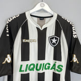 2008 BOTAFOGO #7 HOME SHIRT (L) KAPPA