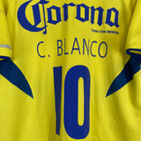 2005/06 CLUB AMERICA C.BLANCO #10 HOME SHIRT (S) NIKE