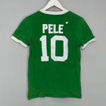 1974/76 NEW YORK COSMOS PELE #10 *RE-ISSUE* HOME SHIRT (S) UMBRO