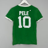 1974/76 NEW YORK COSMOS PELE #10 *RE-ISSUE* HOME SHIRT (S) UMBRO