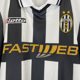 2001/02 JUVENTUS DEL PIERO #10 HOME SHIRT (L) LOTTO