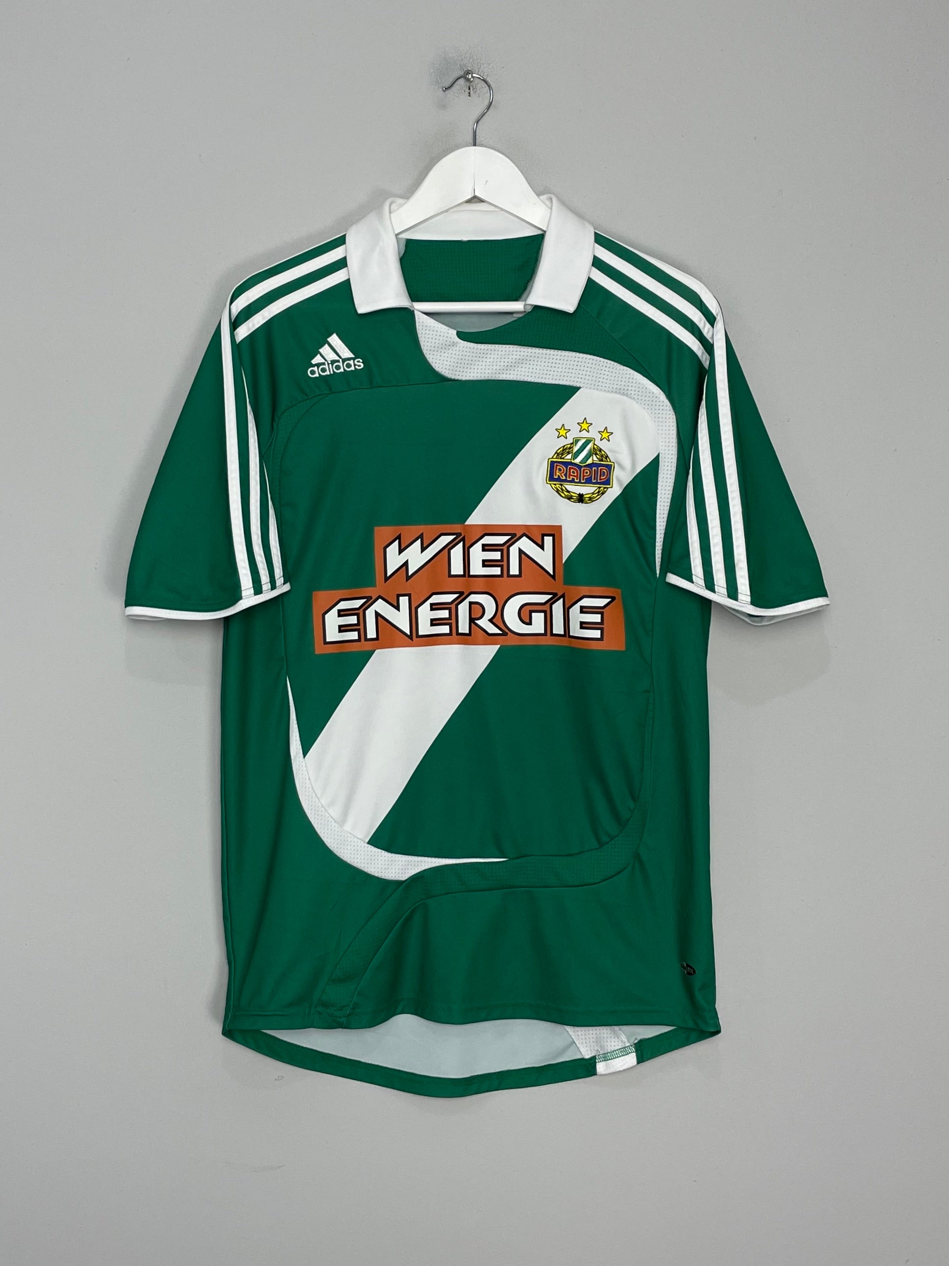 2007/08 RAPID VIENNA HOME SHIRT (M) ADIDAS