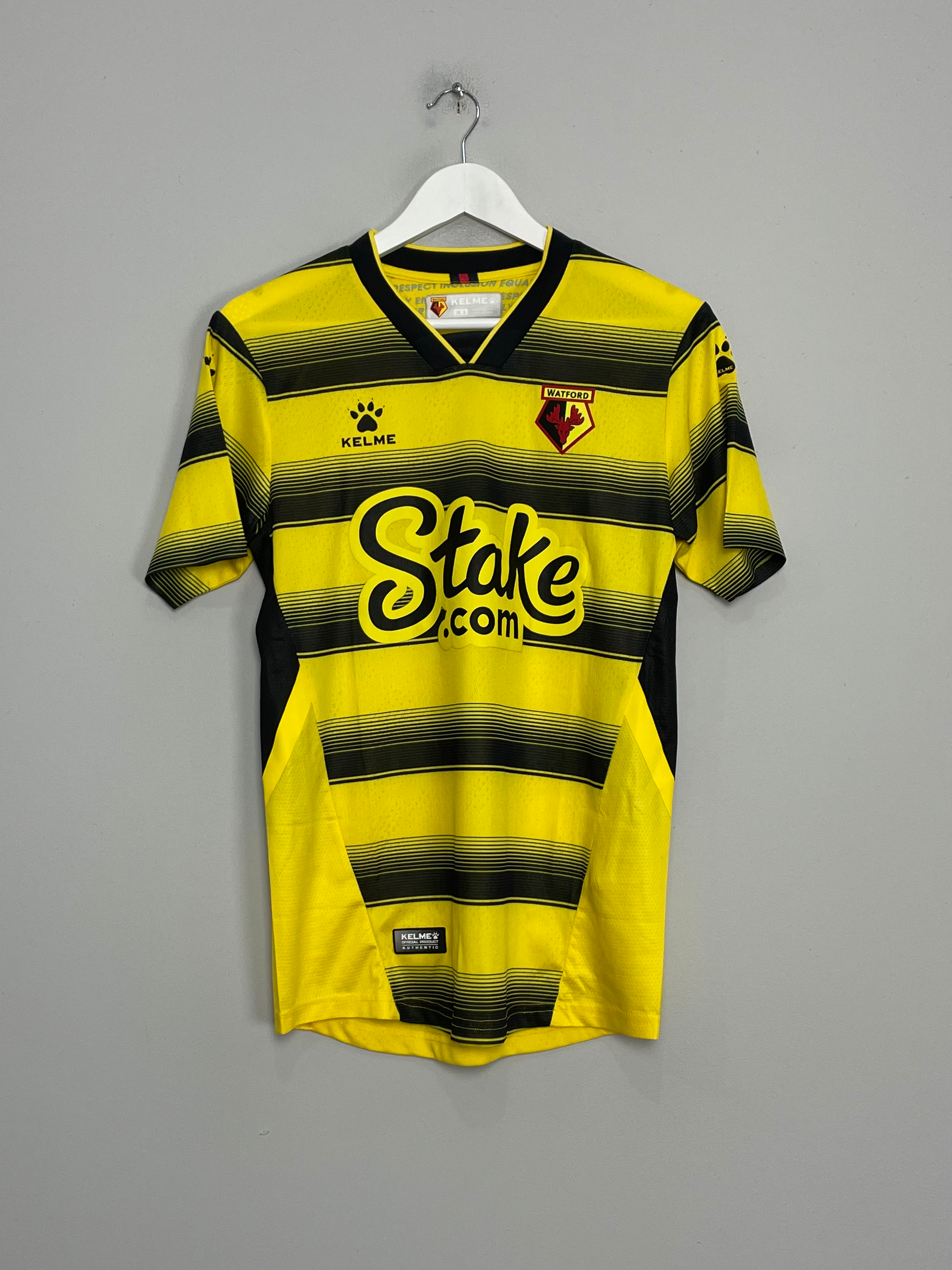 2021/22 WATFORD HOME SHIRT (S) KELME