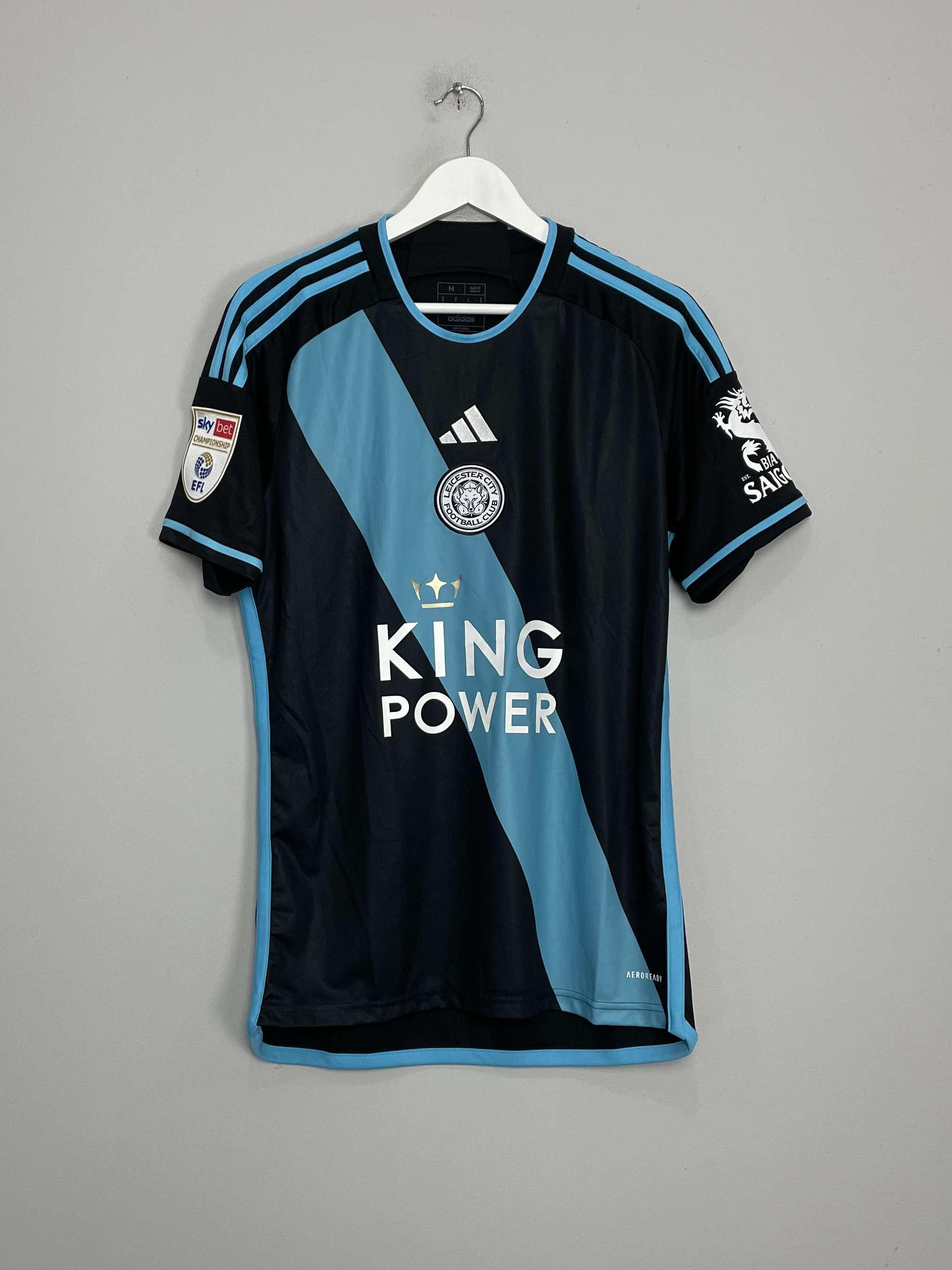 2023/24 LEICESTER CITY AWAY SHIRT (M) ADIDAS