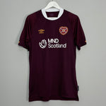 2022/23 HEARTS HOME SHIRT (M) UMBRO