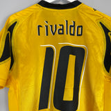 2007/08 AEK ATHENS RIVALDO #10 HOME SHIRT (L) PUMA