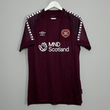 2023/24 HEARTS HOME SHIRT (M) UMBRO