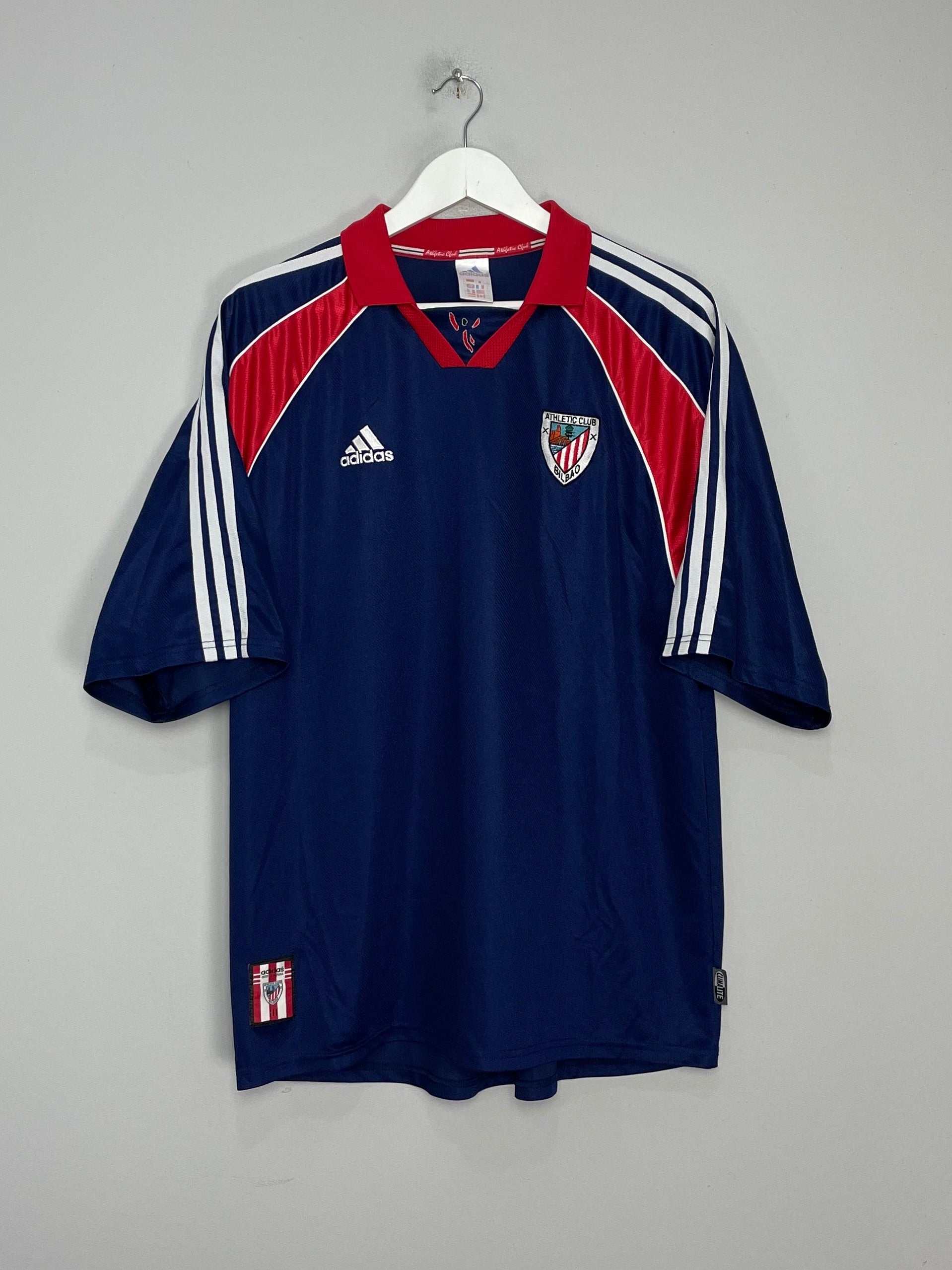 1999/00 ATHLETIC BILBAO AWAY SHIRT (XL) ADIDAS